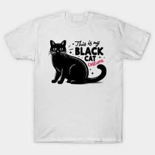 This is My Black Cat Costume T-Shirt